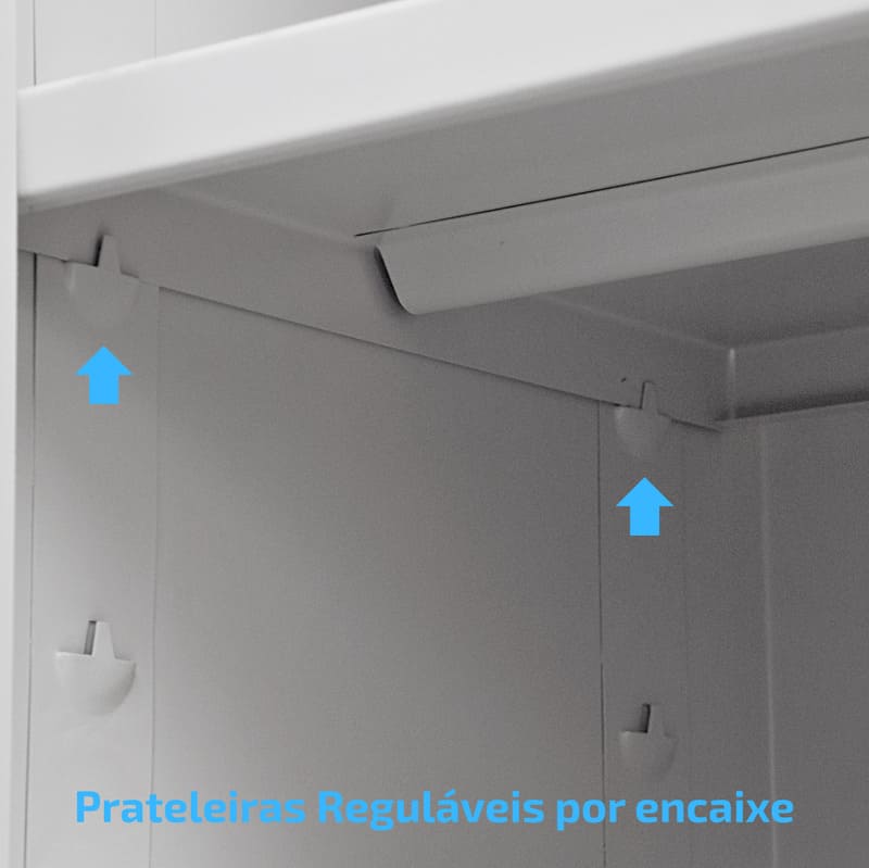 Prateleiras Reguláveis por encaixe